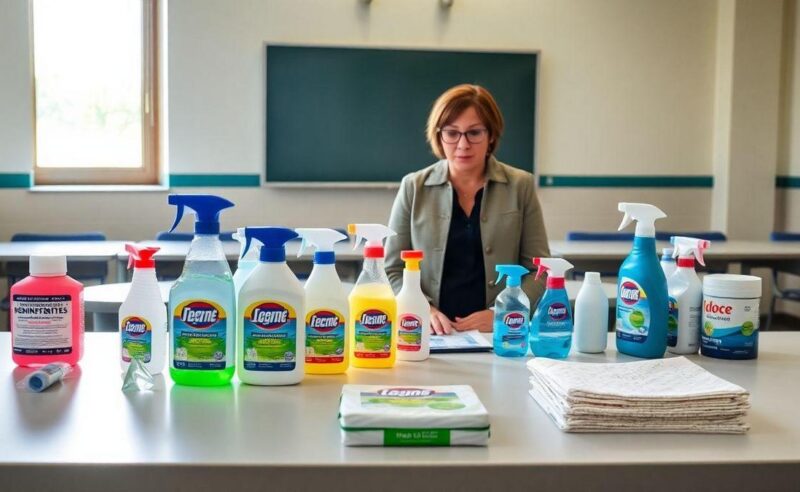 Fornecedor de Produtos de Limpeza Escolar
