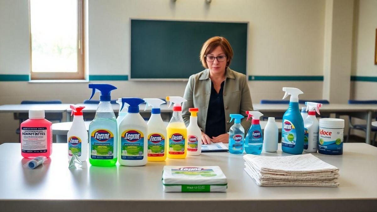 Fornecedor de Produtos de Limpeza Escolar