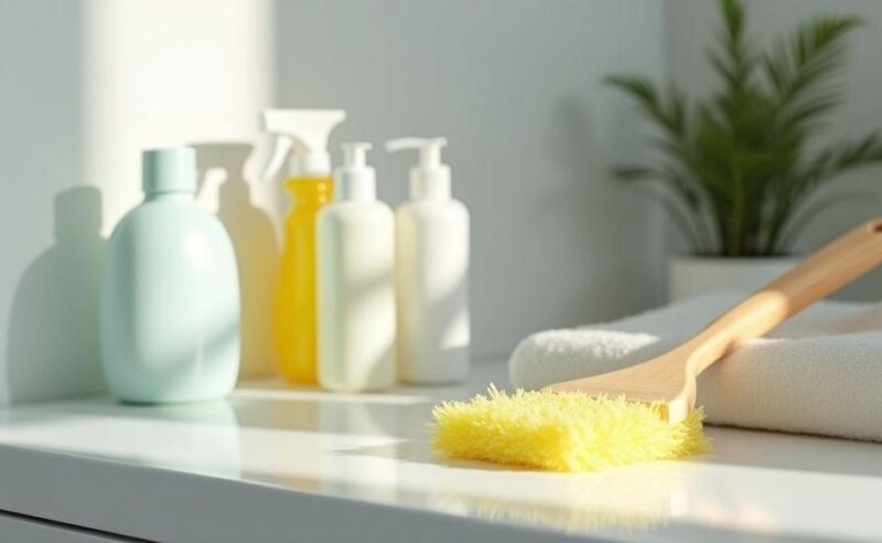 Guia de produtos de limpeza desinfetantes essenciais